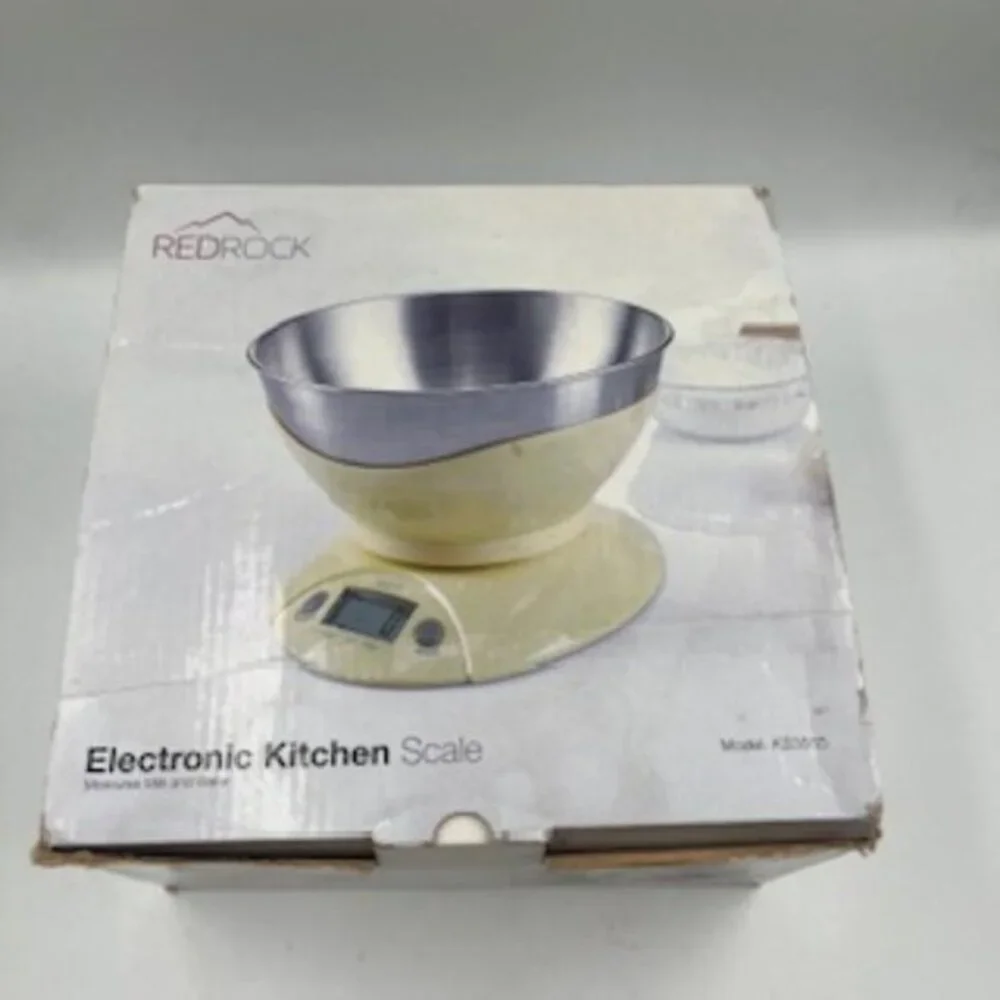 NEW Redrock Electronic Kitchen‎ Scale Ounces Or Grams To 11 Pounds Easy Read NIB